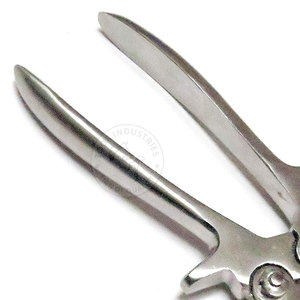 Premium Quality Burdizzo Bloodless Castration Forceps with Bend <b>Locker</b> Veterinary Clamp Livestock Surgical Instrument By Tegra - Product Image 4