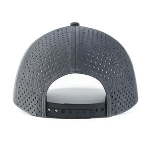 Casquette Snapback Unisexe Réglable à Visière Plate en Polyester Respirant pour Adulte, Grise, Quatre Saisons, Usage Extérieur, Transfert Thermique - Product Image 6