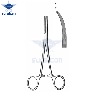 Pinza Arterial Crile Delicada de 14 cm / 5-1/2 Pulgadas con Dientes Curvos 1:2, Pinza Quirúrgica Hemostática de Acero Inoxidable Premium - Product Image 2