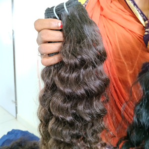 100% non transformé Remy vietnamien tissage vague profonde naturel ondulé faisceaux noir cuticule aligné indien Extensions de cheveux humains - Product Image 1