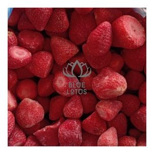 Meilleures ventes 2026 Fraises lyophilisées pour garniture de petit-déjeuner, tranches tropicales pures, traitement propre, sachet de collation de fruits saine S - Product Image 1