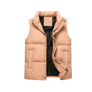 Chaleco Acolchado para Hombre, Chaleco Aislante, Chaqueta sin Mangas, Prenda Exterior de Invierno para Exteriores, Estilo Único - Product Image 5