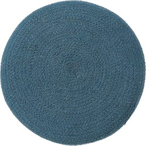 Pouf rond en jute tissé à la main, pouf ottoman en jute avec rembourrage intérieur doux en EPE et éponge - Product Image 3