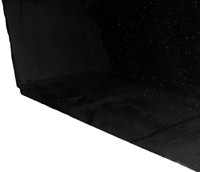 Dalles de granit noir Galaxy indien en gros, grandes dalles polies, pierre naturelle, comptoirs, haute résistance, garantie 2 ans, moderne