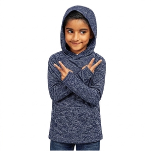 Sweat-shirt à capuche unisexe personnalisé OEM, motif dessin animé, en polyester, coupe ample, respirant, séchage rapide, tricoté, vierge, pour sublimation numérique - Product Image 3
