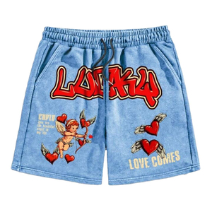 Shorts de sport pour hommes, séchage rapide, respirants, pour la course à pied, vêtements de sport décontractés, entraînement physique, plage, été, coton, polyester - Product Image 6