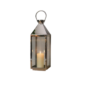 Lanterne en aluminium avec bougie pour la décoration de la maison, durable, utilisable en intérieur et en extérieur, design moderne, lanterne de centre de table - Product Image 6