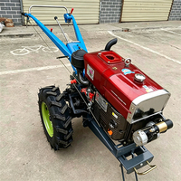 Motoculteur chinois 20 CV pas cher, 2 roues motrices, avec moteur et accessoires de pompe