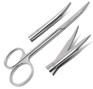 Premium OEM Instruments Steven Tenotomy Scissors Curved Tip 4.5 Inch Surgical Stainless Steel Made Cheap price Wholesale - Product Image 3