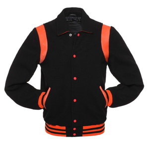 Low Moq Oem Manufacturer High Quality Embroidery <b>Men</b> College Leather Sleeves Custom Baseball Letterman Varsity <b>Jacket</b> for <b>Men</b> - Product Image 3