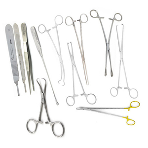 Juego de Instrumentos Quirúrgicos de Acero Inoxidable de Alta Calidad, Incluye Tijeras, Pinzas, Portaagujas, Abrazaderas, Hemostas, Manual - Product Image 4