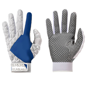 Gants de baseball pour adultes, hommes et femmes, professionnels, résistants, en cuir PU, fermeture à scratch, respectueux de l'environnement, gants de frappe - Product Image 1