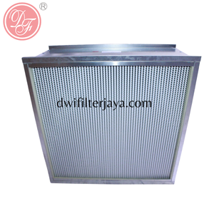 Meilleur prix Filtre à air HEPA en fibre de verre pour salles blanches, ULPA H11 H12 H14 U15, à plis mini ou plissés profonds, pour la filtration des particules de papier - Product Image 5
