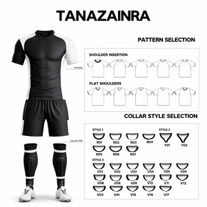 Ensembles de maillots de football, vêtements de football par sublimation pour hommes, maillots d'entraînement de football, vêtements de sport personnalisés, uniforme d'équipe de football - Product Image 4