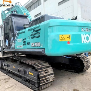 Excavadora Usada KOBELCO SK350 de 35 Toneladas, Máquina Pesada para Movimiento de Tierras con Motor de Buena Calidad - Product Image 3
