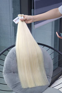 ผมต่อผมมนุษย์เกรดบริสุทธิ์ธรรมชาติเวียดนาม100กรัมโทนสีตรงกระดูกไม่ผ่านการแปรรูป - Product Image 2