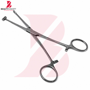 Pinzas Quirúrgicas de Acero Inoxidable de Alta Calidad, Color Plateado, Nuevo Producto de Moda, para Perforaciones de Oreja y Nariz - Product Image 2