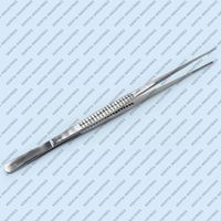 Pinces à tissus vasculaires DeBakey en acier inoxydable allemand, 12 pouces, 2 mm, à mâchoires atraumatiques, instruments chirurgicaux cardiovasculaires