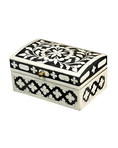 Luxury Handmade Bone Inlay Jewelry Storage <b>Box</b> with Custom Logo Customizable Color Space-Saving Design for Home & <b>Wedding</b> Decor - Product Image 4