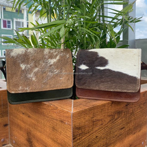 Nuevo Bolso con solapa cruzada de cuero de vaca para mujer, bolsos de hombro para mujer, bolsos de hombro para mujer, monedero de cuero genuino personalizado - Product Image 3