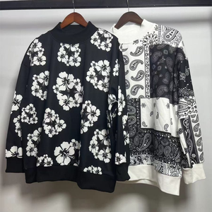 Pull-over surdimensionné personnalisé à demi-fermeture éclair de couleur unie avec poches à capuche pour hommes sweat à capuche de haute qualité thermique décontracté sport sweat à capuche uni - Product Image 1