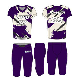 Maillots de football américain sur mesure de haute qualité, respirants, grande taille, séchage rapide, antibactériens, imprimés par sublimation, pas chers - Product Image 2