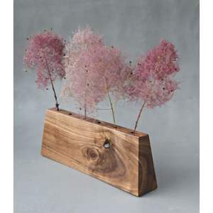 Modern Home Decor RR ENTERPRISES Wooden <b>Flower</b> <b>Vase</b> From India for Dried <b>Flowers</b> & Plants - Product Image 1