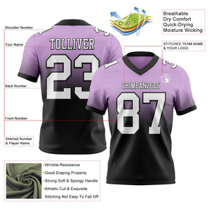 Maillot d'entraînement de football américain pour jeunes, broderie personnalisée, maille respirante de haute qualité, uniforme sportif, marque privée - Product Image 2