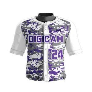 Uniforme de Béisbol en Oferta, 100% Poliéster, Precio Económico, Ropa de Equipo, Servicio OEM, Último Diseño - Product Image 4