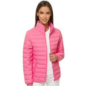 Veste matelassée à capuche pour femme, design personnalisé, décontractée, pour l'extérieur, manches longues, fermeture éclair, légère, en polyester, veste d'hiver pour femme - Product Image 5
