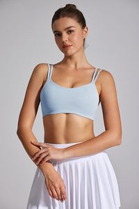 Soutien-gorge de sport à compression à séchage rapide pour femmes avec bande élastique douce pour la course à pied, l'entraînement, le yoga, la remise en forme et les performances athlétiques - Product Image 3