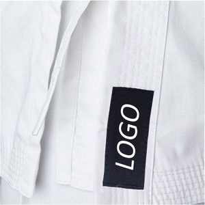 Uniforme de Karate de Primera Calidad, Servicio OEM Personalizado, Uniforme de Artes Marciales, Dobok Aprobado, Color Blanco - Product Image 6