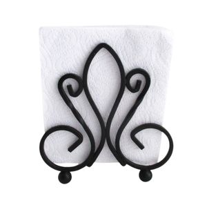 Porta Servilletas de Hierro con Acabado en Polvo Negro Mate de Último Diseño para Decoración de Mesa de Comedor o Encimera de Cocina para Restaurante - Product Image 6