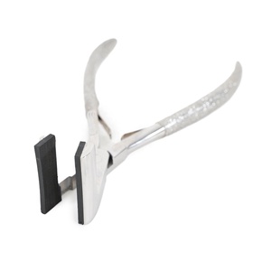 Vente en gros de pinces d'extension de cheveux en acier inoxydable de qualité chirurgicale de haute qualité sac d'outils d'extension de cheveux durables - Product Image 1