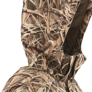 Veste de chasse unisexe pour l'extérieur, imperméable, pour la randonnée et le camping, camouflage, softshell, imprimé sur le devant, pour adultes - Product Image 5
