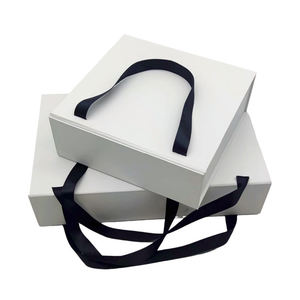 Luxury Pink <b>Magnetic</b> <b>Gift</b> <b>Box</b> with Handle for Wig Packaging - Product Image 4