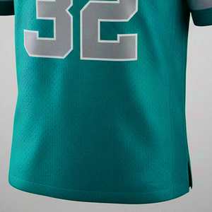 Camiseta de Fútbol Americano Unisex al por Mayor, Diseño Personalizado Sublimado y Cosido, 32 Equipos, Colores y Logotipos Personalizados, Transpirable - Product Image 5