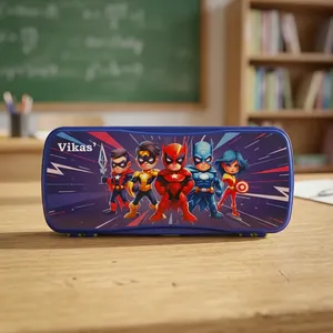 Estuche para Lápices Vikas MAXO de Excelente Calidad, Organizador de Papelería Premium para Niños y Estudiantes Escolares con Gran Capacidad y Resistencia - Product Image 1