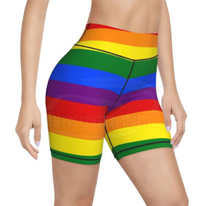 Short de yoga taille haute pour femme Nouvelle arrivée Design multicolore de qualité supérieure respirant et confortable - Product Image 5