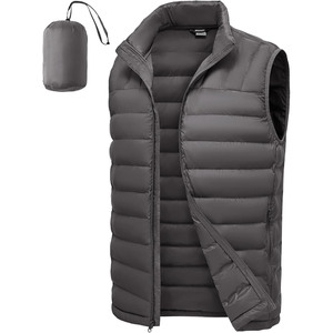Gilet matelassé liquide métallisé pour femme, taille haute, personnalisé, vente en gros - Product Image 2