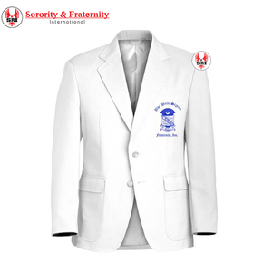 Chaquetas Bordadas Personalizadas de Phi Beta Sigma, Chaqueta Blazer Personalizada para Hombre y Mujer, Traje de Un Solo Pecho con Logotipo, Abrigo Elegante para Hombre - Product Image 3