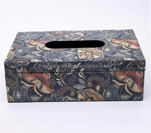 ARTISAN CRAFT-Boîte à mouchoirs décorative en MDF moderne pour la maison, le bureau, la salle de bain, la cuisine et le salon - Product Image 2