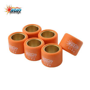 ชุดลูกกลิ้งวาริเอเตอร์ SUN RACING BEAT FI WRL1814-8 ขนาด 18x14 มม. 8G แกนทองเหลือง ผลิตในไต้หวัน ชุดเพิ่มประสิทธิภาพ - Product Image 1