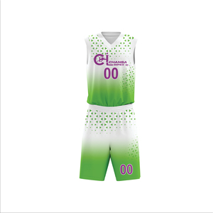 Ensemble de maillots de basket-ball sans manches personnalisés de haute qualité 100% polyester, réversibles, respirants, en maille, uniforme à séchage rapide, taille plus - Product Image 1