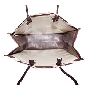 Bolsa de Compras de Lona Natural de 10 oz con Asas de Cuerda de Algodón, Impresión Completa, Impermeable, Laminada con PP, para Regalo - Product Image 6