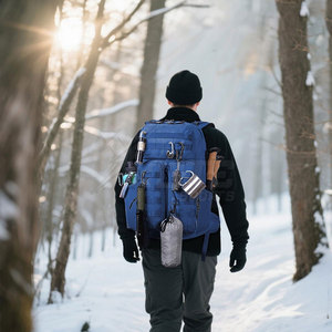 Sac à dos tactique prêt pour l'aventure avec bretelles réglables et caractéristiques d'organisation pratiques - Product Image 3