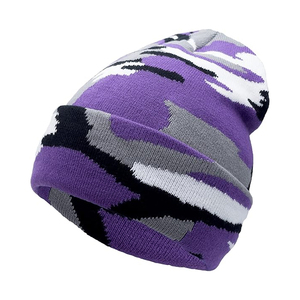 Gorros de Punto Clásicos para Uso Diario, Unisex, de Alta Calidad, 100% Acrílico, Tejido Cómodo para Clima Frío y Uso en Exteriores - Product Image 2