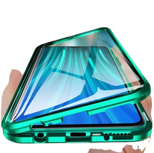 <span class=keywords><strong>Coque</strong></span> de protection en métal transparent double face pour iPhone 11 Pro <span class=keywords><strong>Coque</strong></span> magnétique Full Body 14 15 Pro Max - Product Image 5