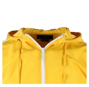 Best Quality Plus Size Windbreaker for <b>Men</b> Custom Logo Breathable Nylon Rain <b>Jacket</b> with Fur Hood Vintage Zipper Closure - Product Image 2