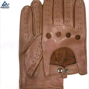 Nuevos Guantes de Conducción de Cuero de Primera Calidad Hechos a Medida, Guantes de Cuero para Conductor de Automóvil para Hombre, Duraderos, los Mejores - Product Image 4
